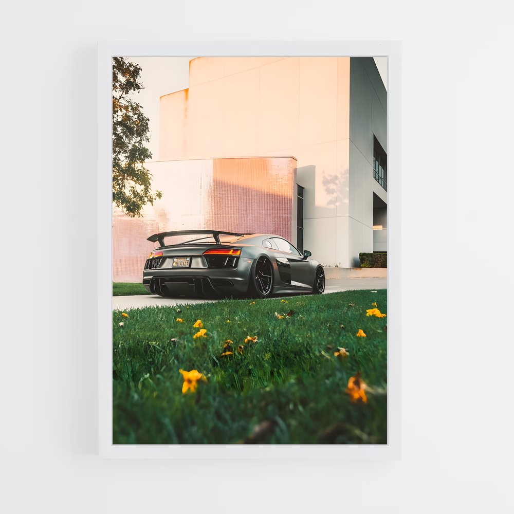 Poster L'Agilité du Noir – affiche Audi (vue 3)